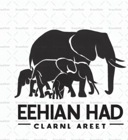 Herde afrikanischer Elefanten